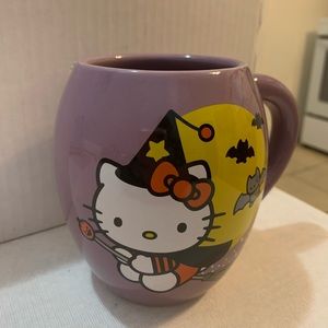 Hello Kitty Bundle - Halloween 20 oz Mug, Pez Dispenser, 45th Anniversary Pin